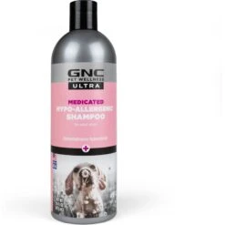 GNC Pets Ultra Medicated Hypo-Allergenic Dog Shampoo, 16-oz Bottle