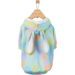 Frisco Wash Effect Bunny Ear Hoodie -Pawfect Care 521374 PT3. AC SS1800 V1699653751