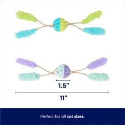 Frisco Fabric & Play Plastic Balls Cat Toy -Pawfect Care 526030 PT1. AC SS1800 V1670346618