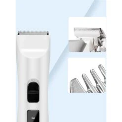 Bousnic Removable Blade Dog & Cat Grooming Clipper, White 11 Bousnic Removable Blade Dog & Cat Grooming Clipper, White -Pawfect Care 530030 PT2. AC SS1800 V1657658568