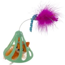 Petlinks HappyNip Sing & Seek Electronic Sound Toggle Wobble Cat Toy, Multi Color, Small -Pawfect Care 531542 PT3. AC SS1800 V1652769448