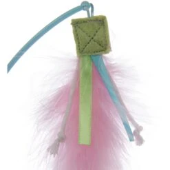 Petlinks Wild Waver Erratically Spinning Electronic Motion With Feather & Ribbon Wand Cat Toy, Multi Color, Medium -Pawfect Care 531654 PT4. AC SS1800 V1652741812