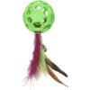 JW Pet Cataction Feather Ball With Bell Cat Toy -Pawfect Care 53412 MAIN. AC SS1800 V1526316593