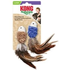 KONG Crinkle Fish Cat Toy, Color Varies -Pawfect Care 53514 PT2. AC SS1800 V1603129607