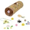 Frisco Spring Plush, Teaser, Ball & Tunnel Variety Pack Cat Toy With Catnip, 10 Count -Pawfect Care 541590 MAIN. AC SS1800 V1670608551