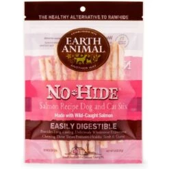 Earth Animal No-Hide Stix Long Lasting Natural Rawhide Alternative Beef Recipe Chew Dog & Cat Treat Sticks + 2 Items -Pawfect Care 546886 PT7. AC SS1800 V1698091529