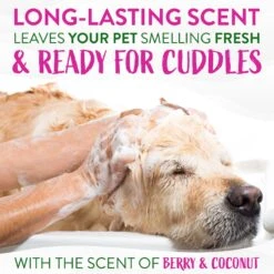 TropiClean Deep Cleaning Berry & Coconut Dog & Cat Shampoo -Pawfect Care 55616 PT5. AC SS1800 V1684408569