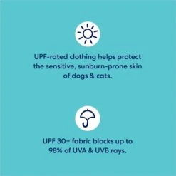 Frisco 30+ UPF Dog & Cat Beach Rash Guard -Pawfect Care 556286 PT2. AC SS1800 V1676402017