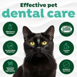 TropiClean Fresh Breath Oral Care Cat Water Additive -Pawfect Care 55634 PT4. AC SS1800 V1684607894