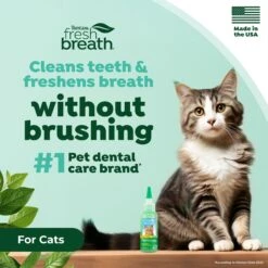 TropiClean Fresh Breath Oral Care Clean Teeth Cat Dental Gel -Pawfect Care 55635 PT2. AC SS1800 V1698958525