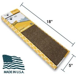 OurPets Straight & Narrow Cat Scratcher -Pawfect Care 55680 PT2. AC SS1800 V1639092125