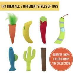 OurPets Hot Stuff Cat Toy -Pawfect Care 55685 Pt7. AC SS1800 V1583765060