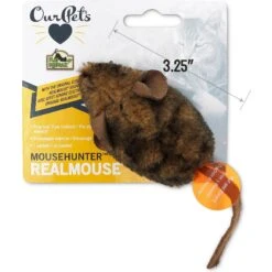 Pet Zone Play-N-Squeak MouseHunter Cat Toy With Catnip -Pawfect Care 55741 PT3. AC SS1800 V1583765013