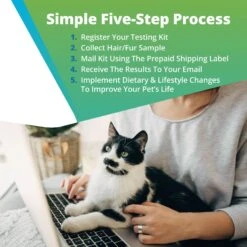 5Strands Food Intolerance Test For Dog, Cat & Small Pet -Pawfect Care 565574 PT3. AC SS1800 V1691007693