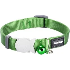Red Dingo Classic Nylon Breakaway Cat Collar With Bell
