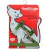 Red Dingo Classic Nylon Cat Harness & Leash -Pawfect Care 57597 MAIN. AC SS1800 V1703091445