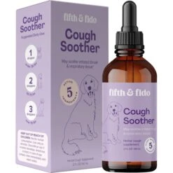 Fifth & Fido Coughly Homeopathic Medicine For Kennel Cough For Cats & Dogs