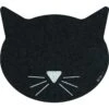 ORE Pet Recycled Rubber Black Cat Face Placemat 1 ORE Pet Recycled Rubber Black Cat Face Placemat -Pawfect Care 58416. AC SS1800 V1460478784