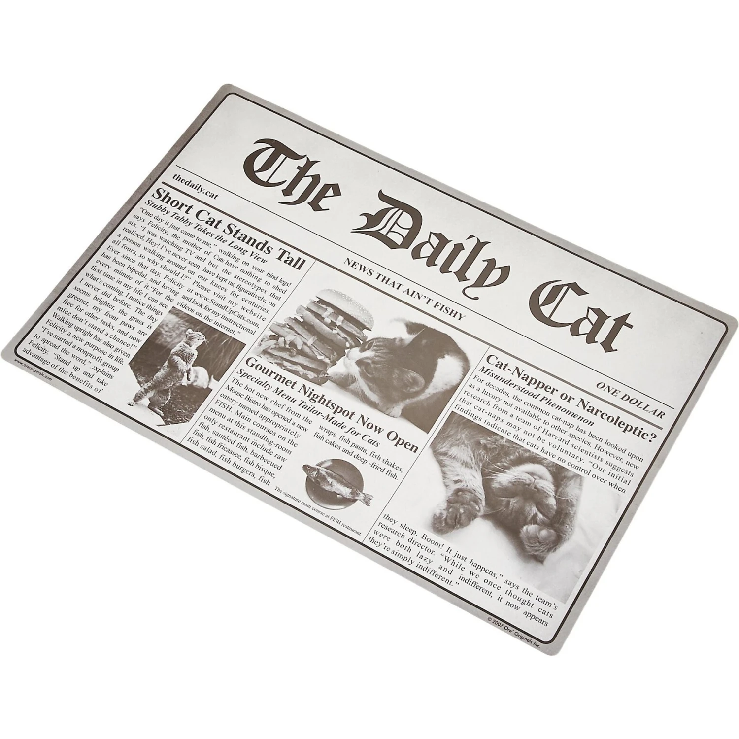 ORE Pet The Daily Cat Placemat 4 ORE Pet The Daily Cat Placemat - Image 2