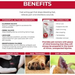 Veterinary Formula Clinical Care Super Clot Fast Acting Gel For Dogs & Cats -Pawfect Care 58540 PT2. AC SS1800 V1632890176