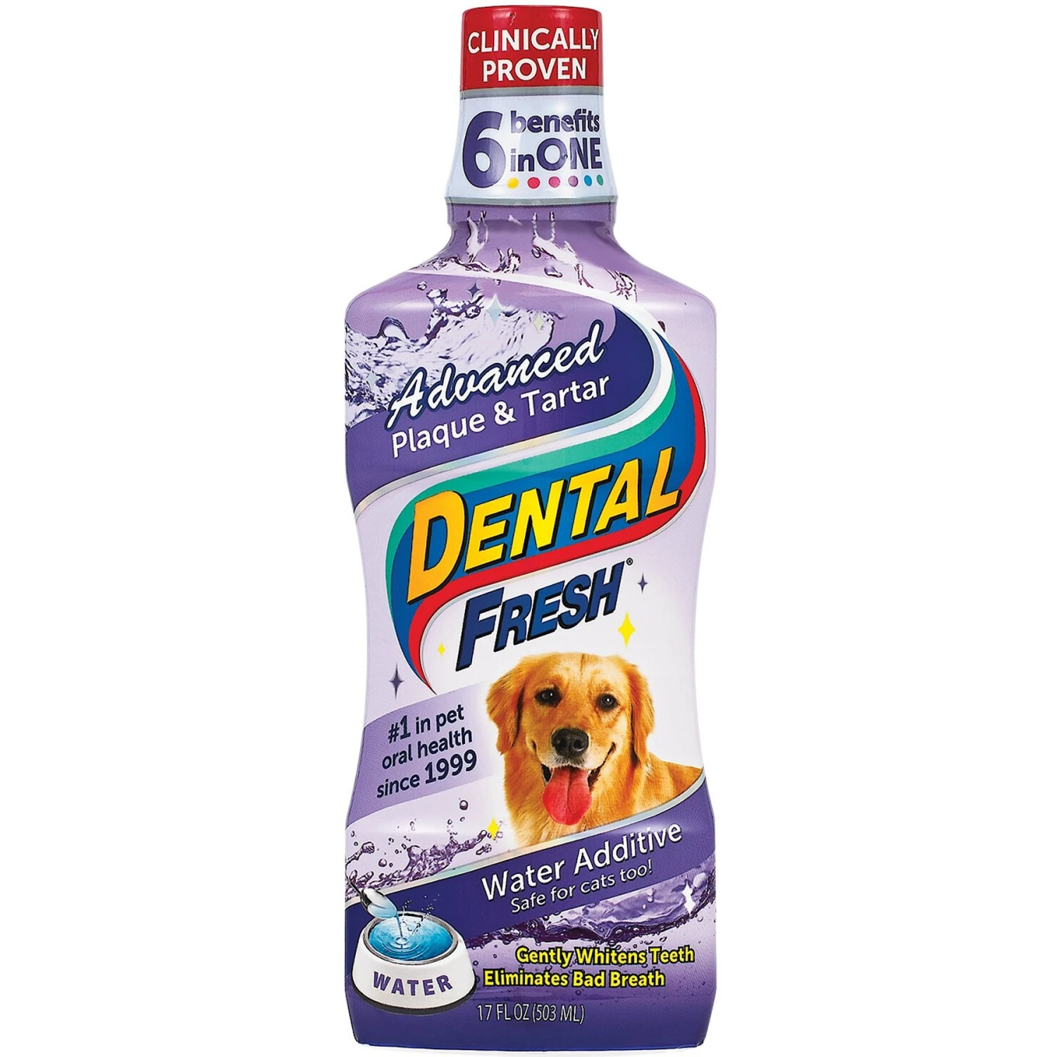 Dental Fresh Advanced Plaque & Tartar Dog & Cat Dental Water Additive 3 Dental Fresh Advanced Plaque & Tartar Dog & Cat Dental Water Additive