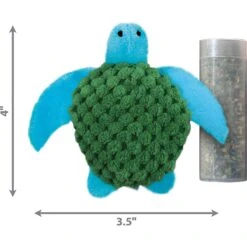 KONG Refillable Turtle Catnip Cat Toy -Pawfect Care 59302 PT2. AC SS1800 V1603134996