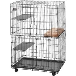MidWest Collapsible Wire Cat Cage Playpen -Pawfect Care 60753 PT2. AC SS1800 V1569619651