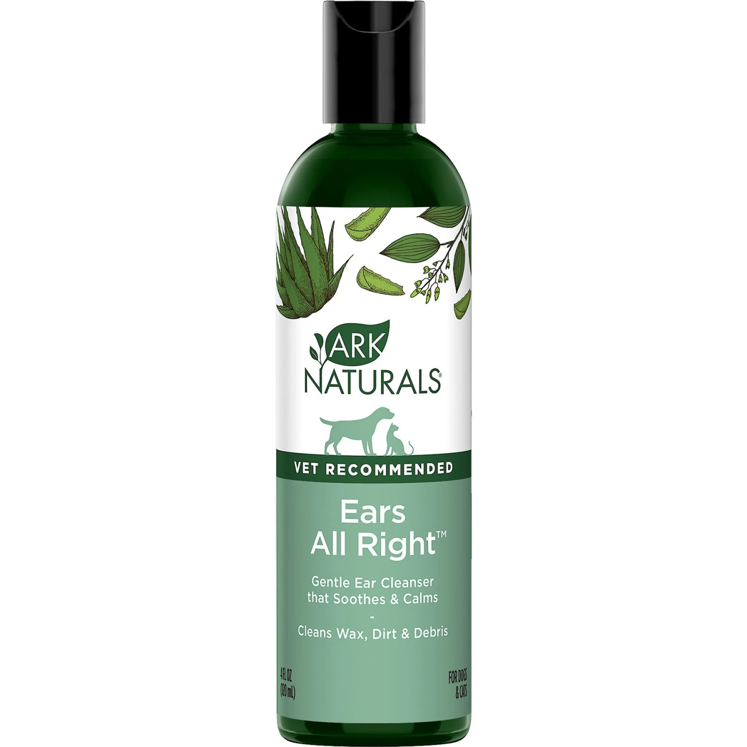 Ark Naturals Ears All Right Dog & Cat Gentle Cleaning Lotion 3 Ark Naturals Ears All Right Dog & Cat Gentle Cleaning Lotion