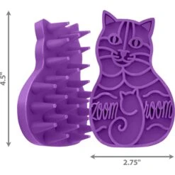 KONG Cat ZoomGroom Multi-Use Brush -Pawfect Care 60814 PT2. AC SS1800 V1603133191