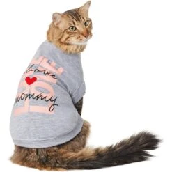Frisco I Love Mommy Heart Dog & Cat T-Shirt -Pawfect Care 608382 PT2. AC SS1800 V1676644967