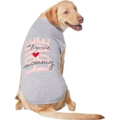 Frisco I Love Mommy Heart Dog & Cat T-Shirt -Pawfect Care 608382 PT3. AC SS1800 V1676644929