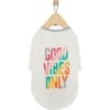 Frisco Good Vibes Only Dog & Cat T-Shirt -Pawfect Care 608518 MAIN. AC SS1800 V1676644420