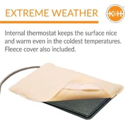 K&H Pet Products Extreme Weather Kitty Pad & Fleece Cover -Pawfect Care 61535 PT3. AC SS1800 V1647916595