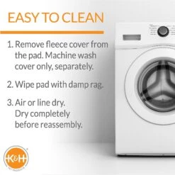 K&H Pet Products Extreme Weather Kitty Pad & Fleece Cover -Pawfect Care 61535 PT6. AC SS1800 V1647900095