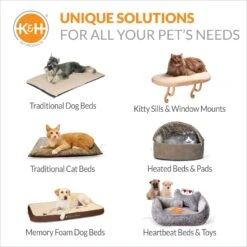 K&H Pet Products Extreme Weather Kitty Pad & Fleece Cover -Pawfect Care 61535 PT8. AC SS1800 V1692212535
