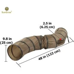 SunGrow Hide & Seek Collapsible Entertainment Cat & Ferret Play Tube & Pop Up Tunnel, Brown, 48-in 13 SunGrow Hide & Seek Collapsible Entertainment Cat & Ferret Play Tube & Pop Up Tunnel, Brown, 48-in -Pawfect Care 616598 PT5. AC SS1800 V1691601650