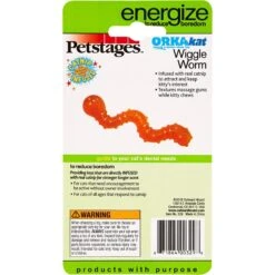 Catstages ORKAkat Wiggle Worm Cat Toy With Catnip -Pawfect Care 62030 PT8. AC SS1800 V1595567164