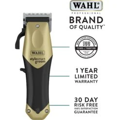 Wahl StyleSmart Pet Grooming Tool, Gold -Pawfect Care 620814 PT5. AC SS1800 V1660855140