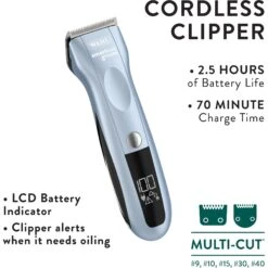 Wahl Smart Cut Groom Pet Clipper, Blue -Pawfect Care 620894 PT2. AC SS1800 V1660853804