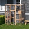 Coziwow Outdoor Cat Cage Playpen, Large