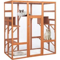 Coziwow Outdoor Cat Cage Playpen, Large -Pawfect Care 621934 PT4. AC SS1800 V1669919725