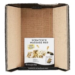 Omega Paw Ripple Board Scratch Massage Cat Bed