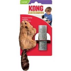KONG Refillable Beaver Catnip Cat Toy -Pawfect Care 62864 PT1. AC SS1800 V1539004630