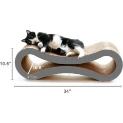 PetFusion Ultimate Cat Scratcher Lounge Toy With Catnip -Pawfect Care 63379 PT5. AC SS1800 V1515434966