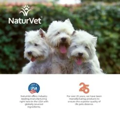 NaturVet Tear Stain Remover Dog & Cat Liquid Topical Formula -Pawfect Care 63824 PT7. AC SS1800 V1698692501