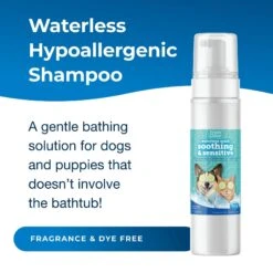 PetAg Fresh 'n Clean Soothing & Sensitive Waterless Hypoallergenic Cat Dog & Small-Pet Shampoo, 9-oz Bottle 7 PetAg Fresh 'n Clean Soothing & Sensitive Waterless Hypoallergenic Cat Dog & Small-Pet Shampoo, 9-oz Bottle -Pawfect Care 645902 PT1. AC SS1800 V1667228571