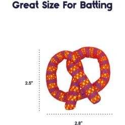 Catstages Plaque Away Pretzel Cat Toy With Catnip, Color Varies -Pawfect Care 64689 PT4. AC SS1800 V1631685180