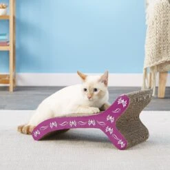 Catit Chaise-Shape Scratcher With Catnip -Pawfect Care 64936 PT5. AC SS1800 V1525719933