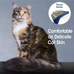 Four Paws Magic Coat Professional Series Comfort-Grip Cat Slicker Brush -Pawfect Care 65414 PT4. AC SS1800 V1692734977
