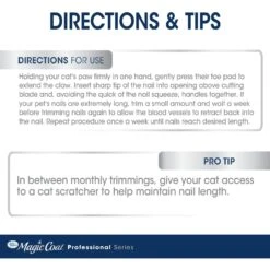 Four Paws Magic Coat Professional Series Cat Nail Clipper -Pawfect Care 65416 PT5. AC SS1800 V1603808794